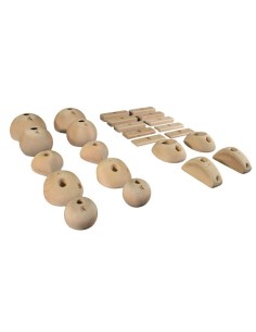 Symmetric Wood Holds - 24 symmetrische Klettergriffe aus Holz 2