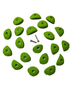 20 Leisten 0-30° - Klettergriffe