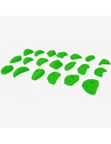 20 Leisten 0-45° - Klettergriffe