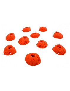10 Leisten/Footholds 0-30° - Klettergriffe 2