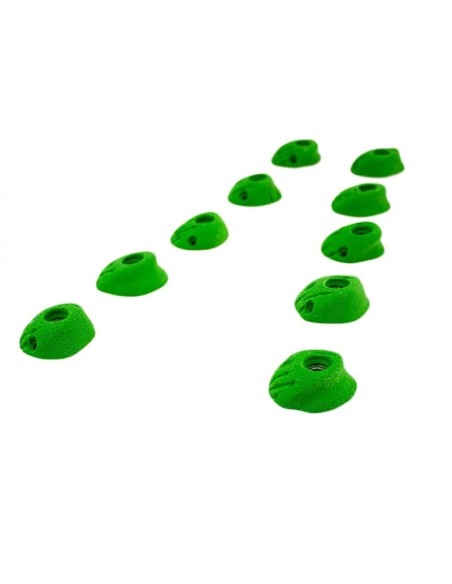 10 Leisten/Footholds 0-30° - Klettergriffe