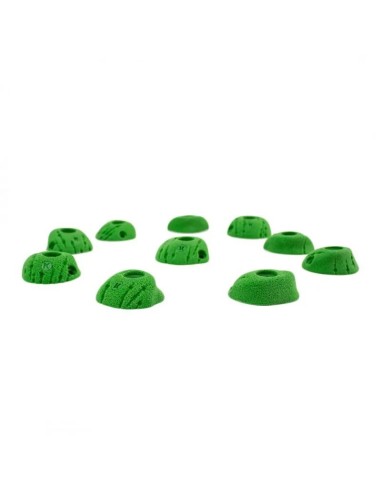 10 Leisten/Footholds 0-30° - Klettergriffe