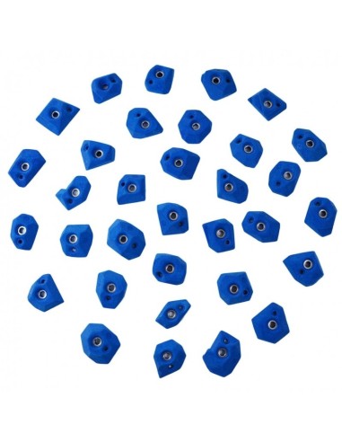 33 Footholds/Leisten 0-30° - Klettergriffe