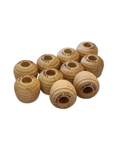 target10a Positive Wood Footholds – 10 Stk. - Klettertritte aus Holz