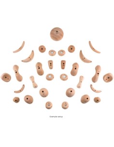 Symmetric Wood Holds II - 31 symmetrische Klettergriffe aus Holz