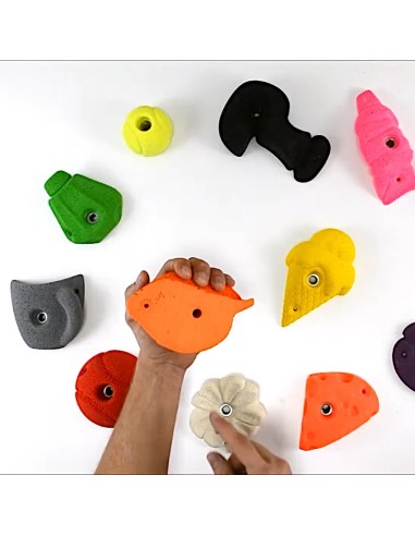 Kinderklettergriffe: 13 Griffe Thema "Strand"