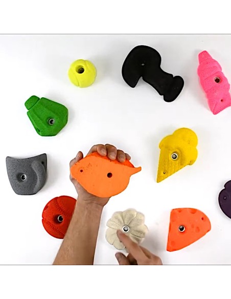 Kinderklettergriffe: 13 Griffe Thema "Strand"