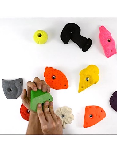Kinderklettergriffe: 13 Griffe Thema "Strand"