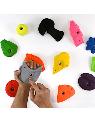 Kinderklettergriffe: 13 Griffe Thema "Strand"