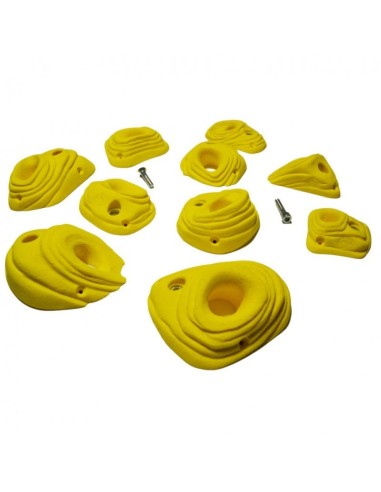 10 Big Pockets - Klettergriffe für 0-45° Wände