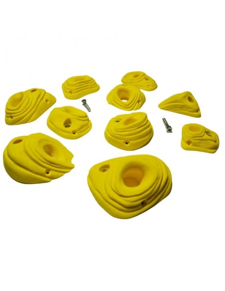 10 Big Pockets - Klettergriffe für 0-45° Wände