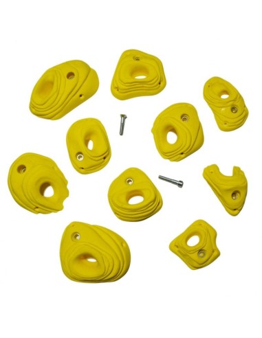 10 Big Pockets - Klettergriffe für 0-45° Wände