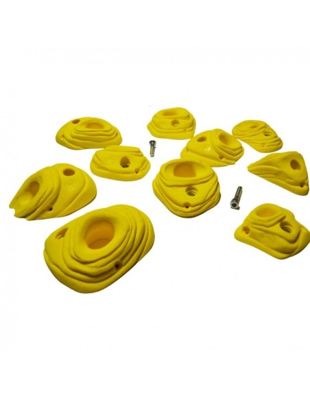 10 Big Pockets - Klettergriffe für 0-45° Wände