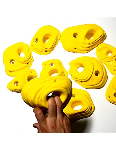 10 Big Pockets - Klettergriffe für 0-45° Wände
