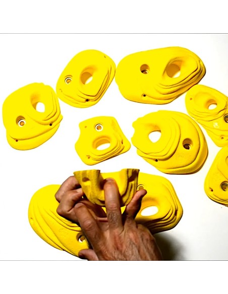 10 Big Pockets - Klettergriffe für 0-45° Wände