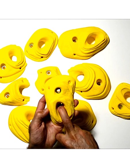10 Big Pockets - Klettergriffe für 0-45° Wände