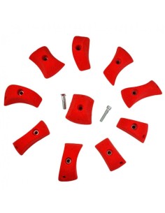 10 Pinches/Zangen - Klettergriffe für 0-45° Wände