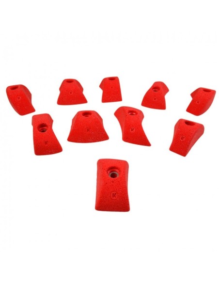 10 Pinches/Zangen - Klettergriffe für 0-45° Wände