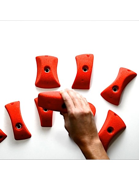 10 Pinches/Zangen - Klettergriffe für 0-45° Wände