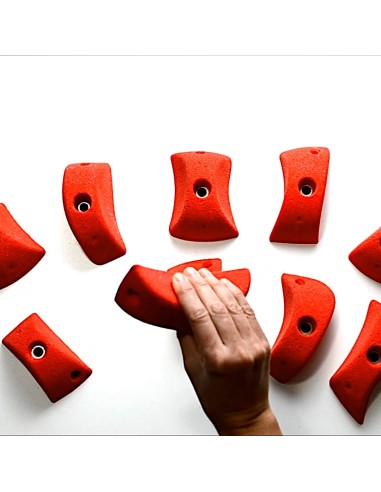 10 Pinches/Zangen - Klettergriffe für 0-45° Wände
