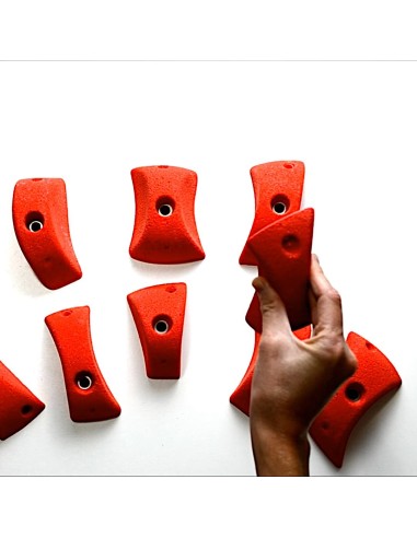 10 Pinches/Zangen - Klettergriffe für 0-45° Wände