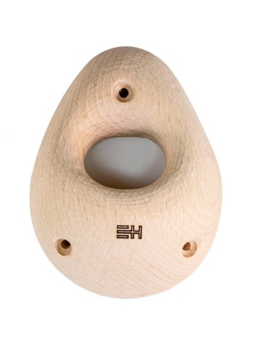 Wooden Deep 2-Fingerpocket - Klettergriff aus Holz