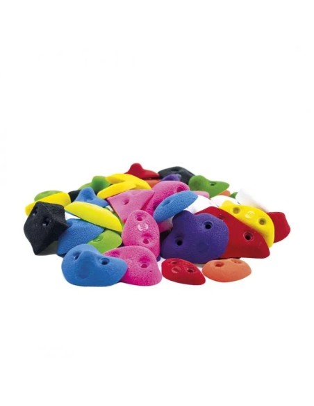 50 XXS – 50 Spax-Klettertritte – Farben gemischt