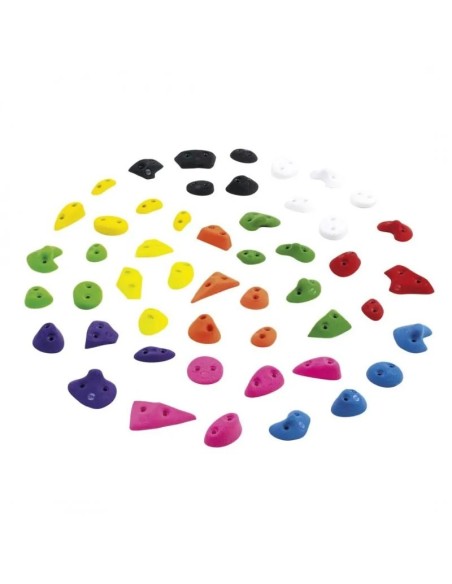 50 XXS – 50 Spax-Klettertritte – Farben gemischt