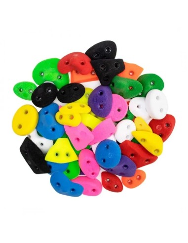 50 XXS – 50 Spax-Klettertritte – Farben gemischt