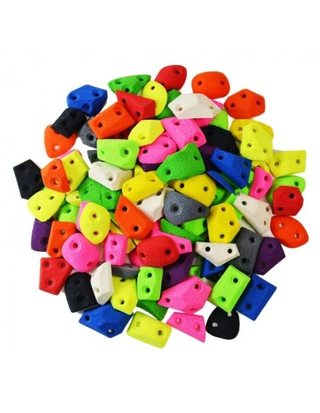 100 XXS – 100 Spax-Klettertritte – Farben gemischt