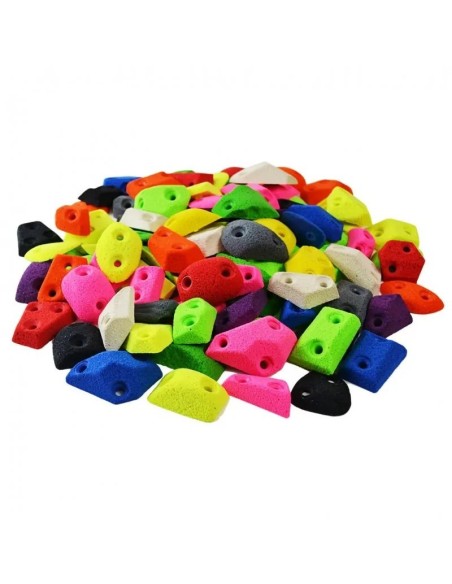 100 XXS – 100 Spax-Klettertritte – Farben gemischt