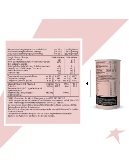 COLLAGEN PEPTID + - Bioaktive Kollagenpeptide - 500 g