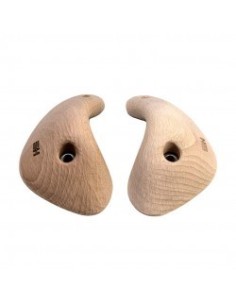 WOODEN BLOWJUGS L2 - Zwei XL Henkel - Symmetrische Klettergriffe aus Holz