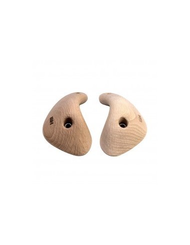 WOODEN BLOWJUGS L2 - Zwei XL Henkel - Symmetrische Klettergriffe aus Holz