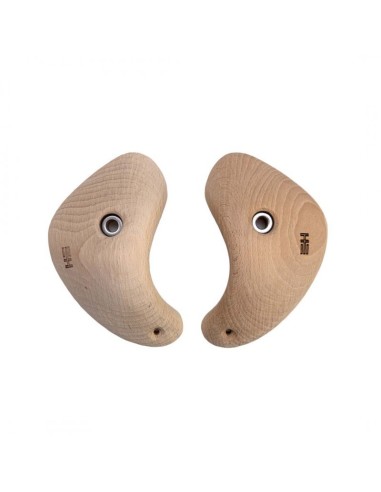 WOODEN BLOWJUGS L2 - Zwei XL Henkel - Symmetrische Klettergriffe aus Holz