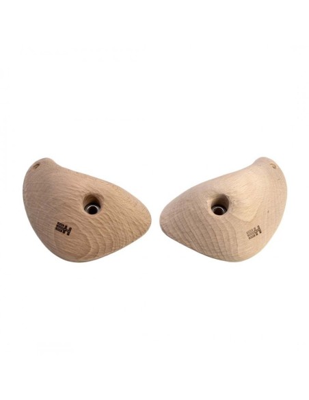 WOODEN BLOWJUGS L2 - Zwei XL Henkel - Symmetrische Klettergriffe aus Holz