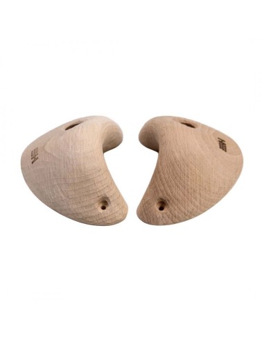 WOODEN BLOWJUGS L2 - Zwei XL Henkel - Symmetrische Klettergriffe aus Holz