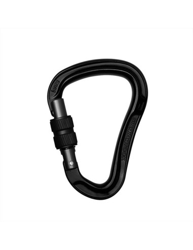 Singing Rock HMS Karabiner Bora – Screwlock - Schwarz