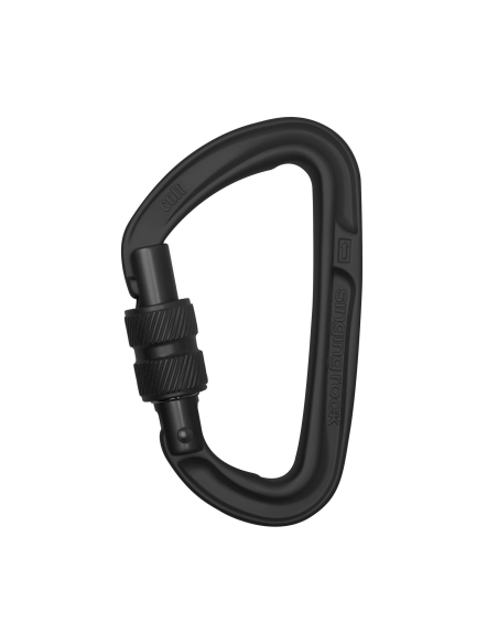 Singing Rock Karabiner Colt – Screwlock - Schwarz
