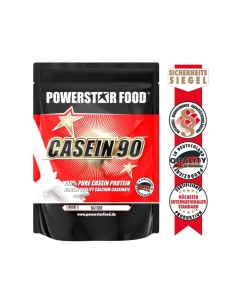 Powerstar Food - CASEIN 90 - Calciumcaseinat Protein - 1000 g