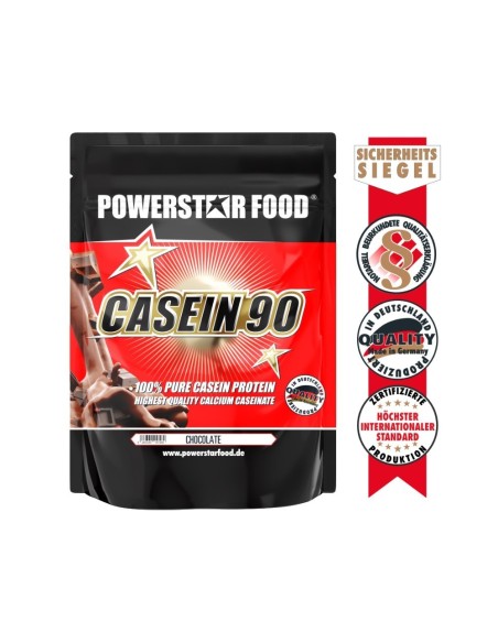 Powerstar Food - CASEIN 90 - Calciumcaseinat Protein - 1000 g