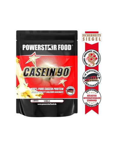 Powerstar Food - CASEIN 90 - Calciumcaseinat Protein - 1000 g