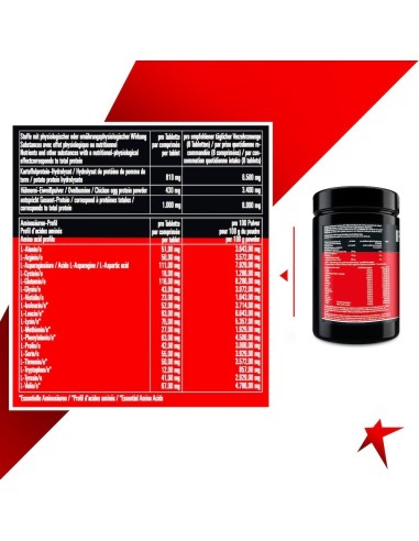 Nahrungsergänzung für Kletterer - Amino Mass