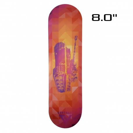 Contract 5 Skateboard Deck Tiger-1