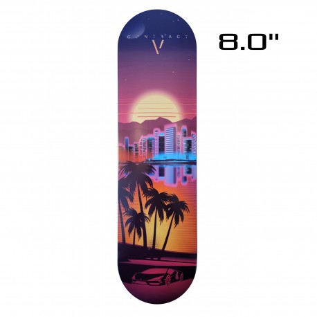 Contract 5 Skateboard Deck Beach-City