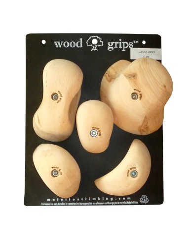 Wood Grips Holds 5 Pack