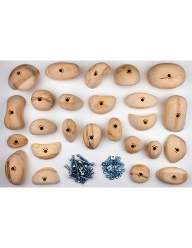 Wood Grips Holds 25 Pack